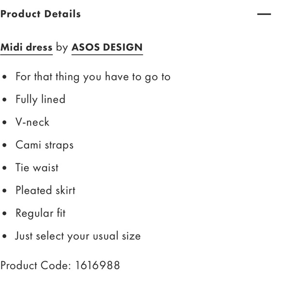 ASOS DESIGN pleated cami midi dress - Picture 8 of 10